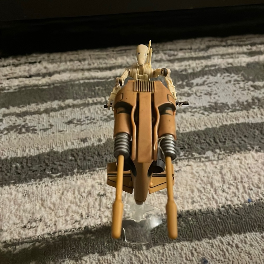 Vintage Star Wars battle droid